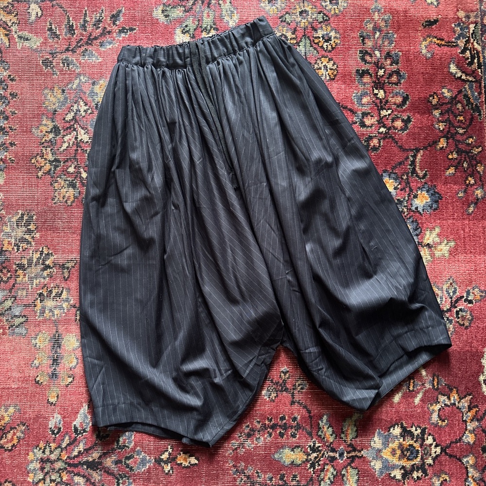 Marigold Shadows Pinstripe Harem Pants Goth Alt Size Small